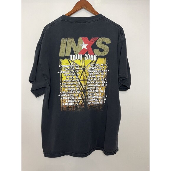 INXS Concert Tour T Shirt 2006 Men’s XL Graphic Tee Cotton - Picture 5 of 6